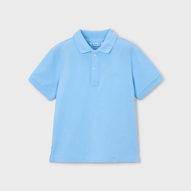 Mayoral Yazlık Erkek Polo Yaka Kısa Kol T-shirt Mavi