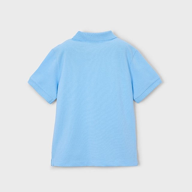 Mayoral Yazlık Erkek Polo Yaka Kısa Kol T-shirt Mavi