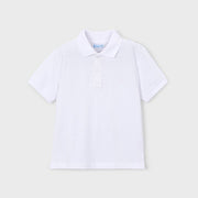 Mayoral Yazlık Erkek Polo Yaka Kısa Kol T-shirt Beyaz