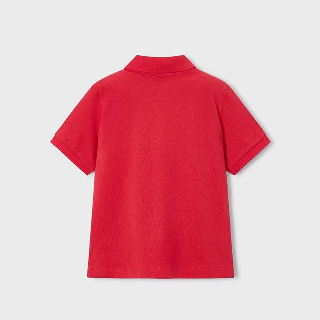 Mayoral Yazlık Erkek Polo Yaka Kısa Kol T-shirt Kırmızı