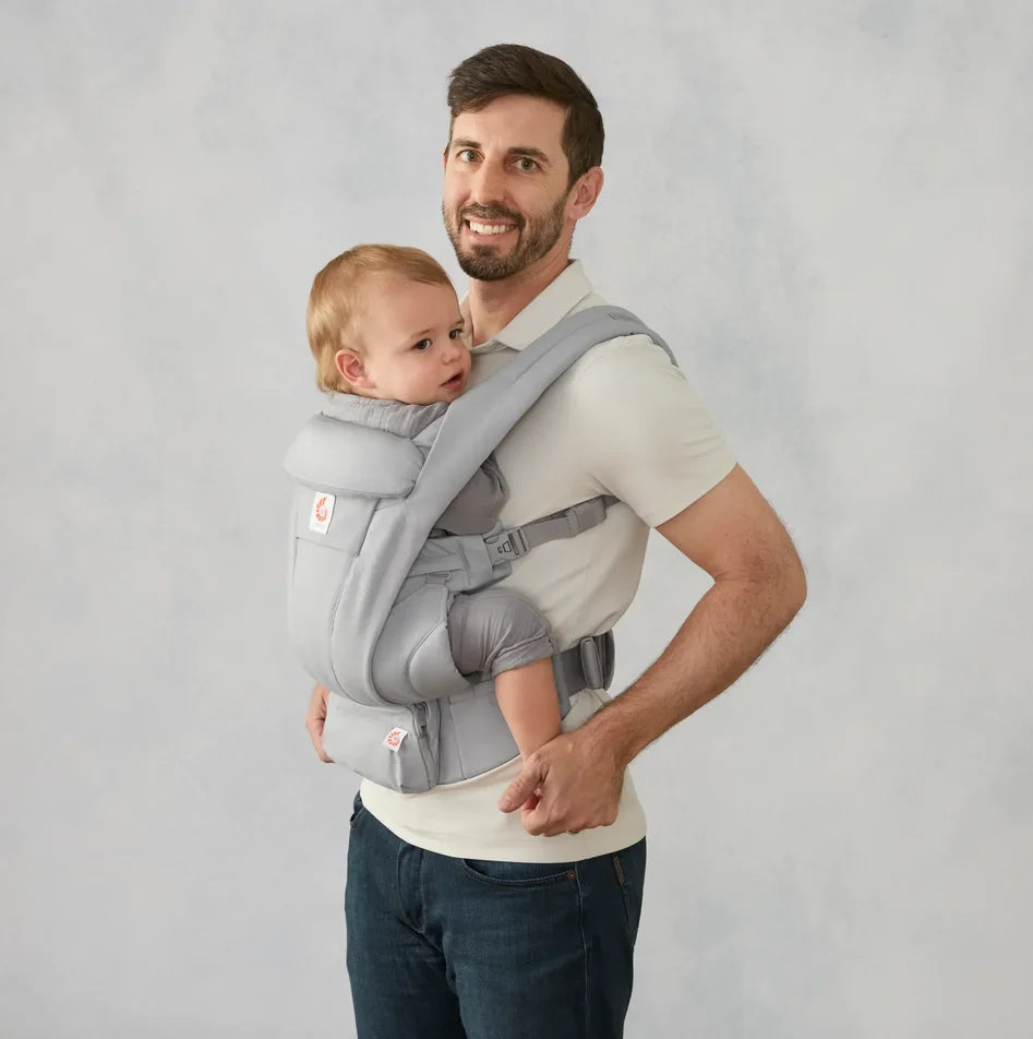 Ergobaby Omni Deluxe Cotton Pearl Grey - Kanguru - Görsel 5