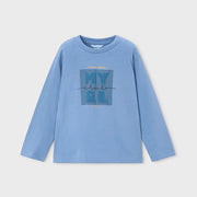 Mayoral Kışlık Erkek Basic Uzun Kol T-shirt Mavi