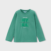 Mayoral Kışlık Erkek Basic Uzun Kol T-shirt Yeşil