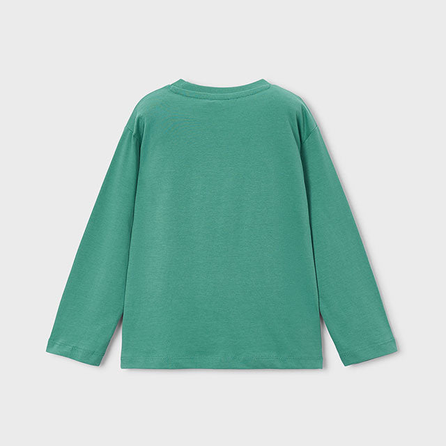 Mayoral Kışlık Erkek Basic Uzun Kol T-shirt Yeşil