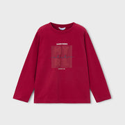 Mayoral Kışlık Erkek Basic Uzun Kol T-shirt Kırmızı