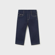 Mayoral Kışlık Kız Bebek Denim Pantolon Lacivert
