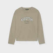 Mayoral Kışlık Erkek Uzun Kol T-shirt Bej