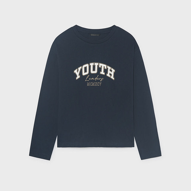 Mayoral Kışlık Erkek Uzun Kol T-shirt Lacivert