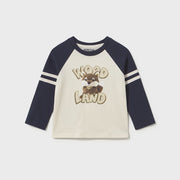 Mayoral Kışlık Erkek Bebek Uzun Kol T-shirt Lacivert