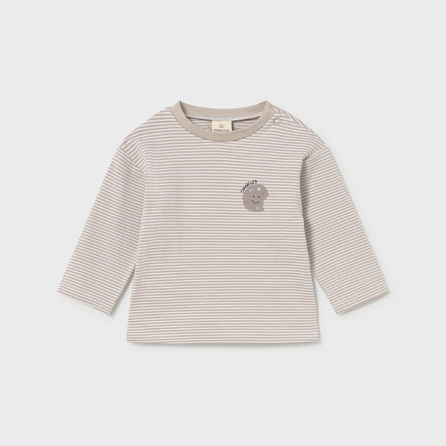 Mayoral Kışlık Bebek Uzun Kol T-shirt Kahverengi