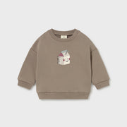 Mayoral Kışlık Bebek Uzun Kol Sweatshirt Yeşil