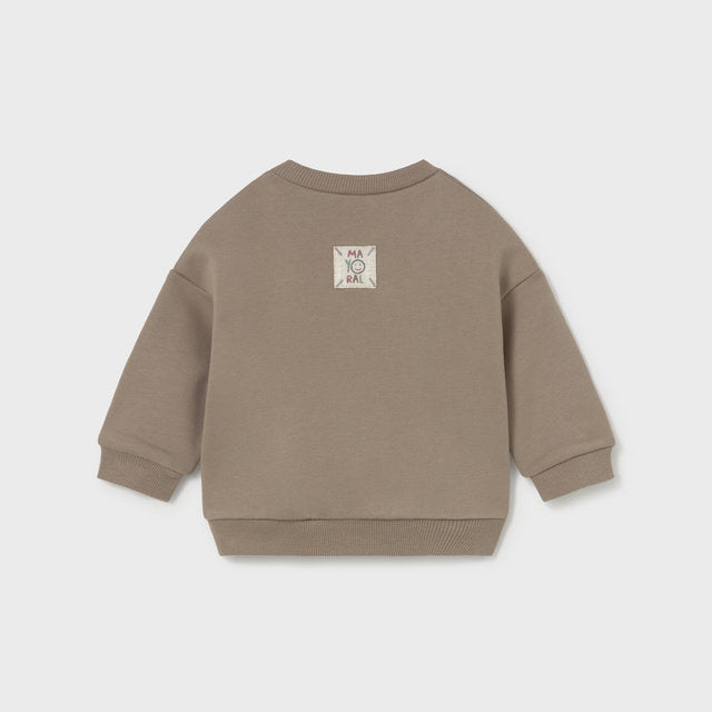 Mayoral Kışlık Bebek Uzun Kol Sweatshirt Yeşil