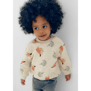 Mayoral Kışlık Erkek Bebek Uzun Kol Sweatshirt Bej