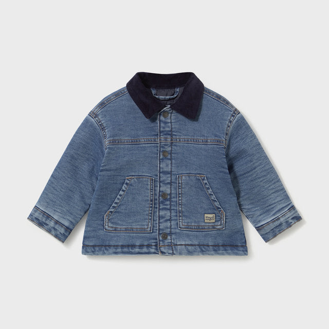 Mayoral Kışlık Erkek Bebek Denim Ceket Mavi