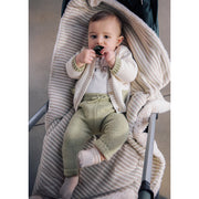 Mayoral Kışlık Erkek Bebek Örme Ceket Pantolon 3'lü Set Yeşil