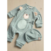 Mayoral Kışlık Erkek Bebek Tulum Şapka Set Yeşil