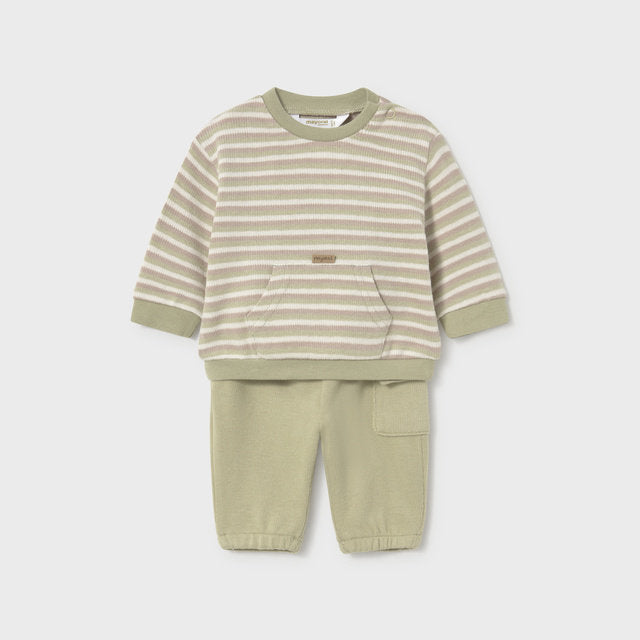 Mayoral Kışlık Erkek Bebek Eşofman 4'lü Set Yeşil