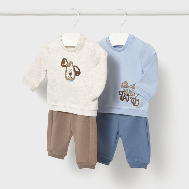 Mayoral Kışlık Erkek Bebek Eşofman 4'lü Set Mavi