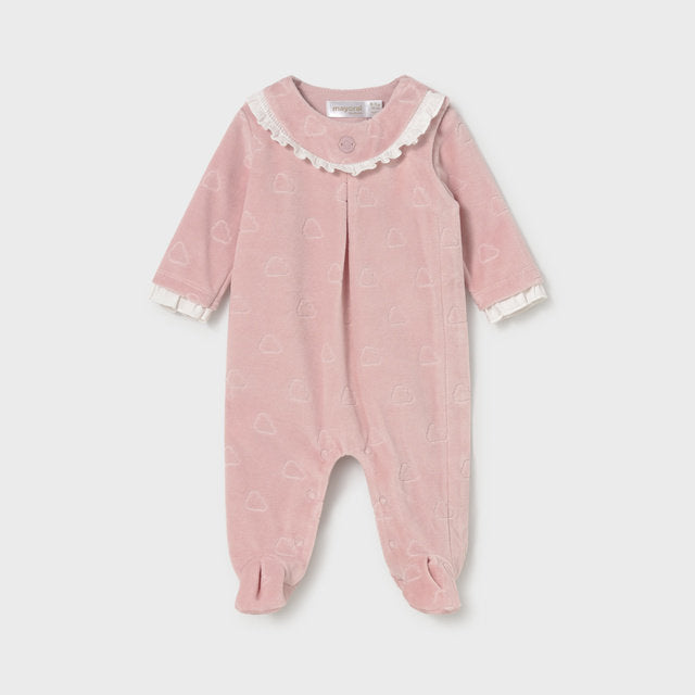 Mayoral Kışlık Kız Bebek Tulum Pembe