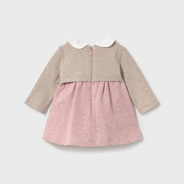 Mayoral Kışlık Kız Bebek Elbise Pembe
