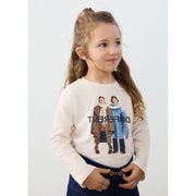 Mayoral Kışlık Kız Uzun Kol T-shirt Bej