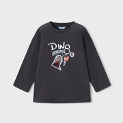 Mayoral Kışlık Erkek Uzun Kol T-shirt Antrasit