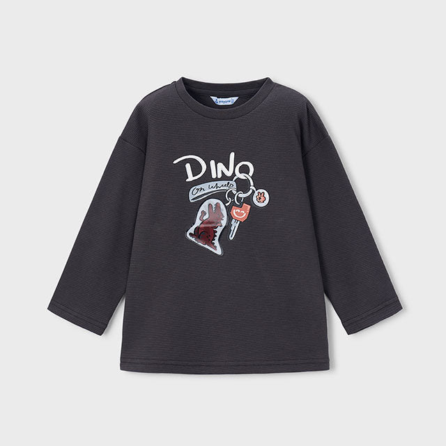 Mayoral Kışlık Erkek Uzun Kol T-shirt Antrasit