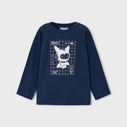 Mayoral Kışlık Erkek Uzun Kol T-shirt Lacivert