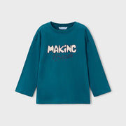 Mayoral Kışlık Erkek Uzun Kol T-shirt Lacivert