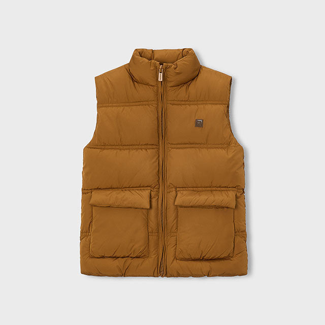 Mayoral Kışlık Erkek Anorak Yelek Kahverengi