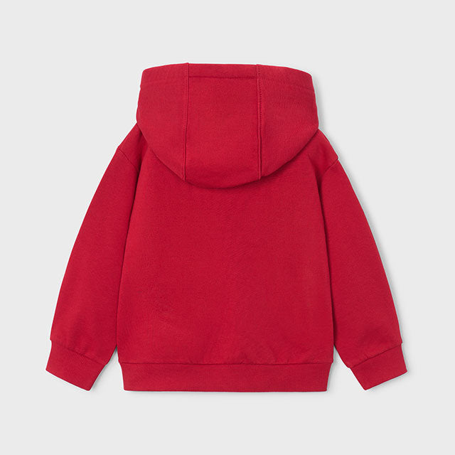 Mayoral Kışlık Erkek Uzun Kol Kapşonlu Sweatshirt Kırmızı