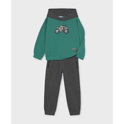 Mayoral Kışlık Erkek Sweatshirt Eşofman Set Yeşil