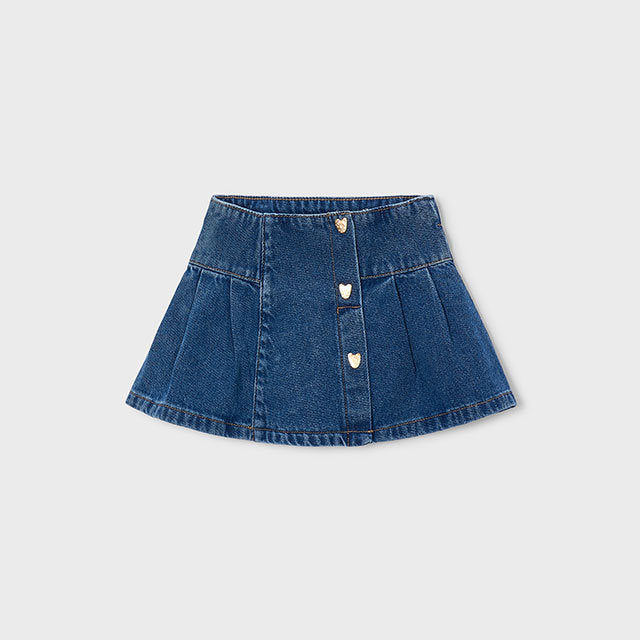 Mayoral Kışlık Kız Denim Etek Mavi