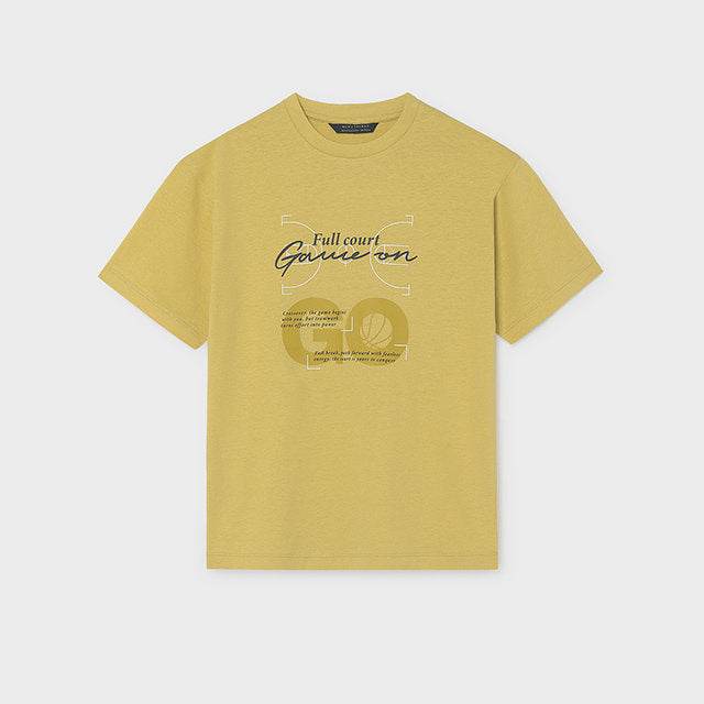 Mayoral Kışlık Erkek Uzun Kol T-shirt Sarı