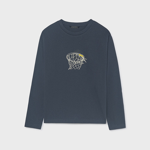 Mayoral Kışlık Erkek Uzun Kol T-shirt 2'li Set Ekru