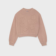 Mayoral Kışlık Kız Uzun Kol Sweatshirt Pembe