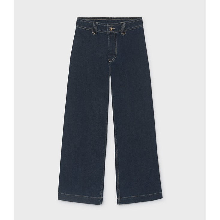 Mayoral Kışlık Kız Denim Pantolon Lacivert
