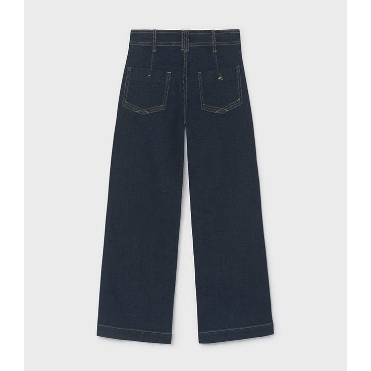 Mayoral Kışlık Kız Denim Pantolon Lacivert