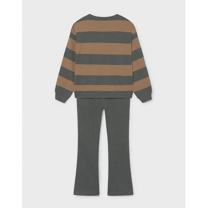 Mayoral Kışlık Kız Sweatshirt Pantolon Set Gri