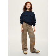 Mayoral Kışlık Kız Sweatshirt Pantolon Set Lacivert