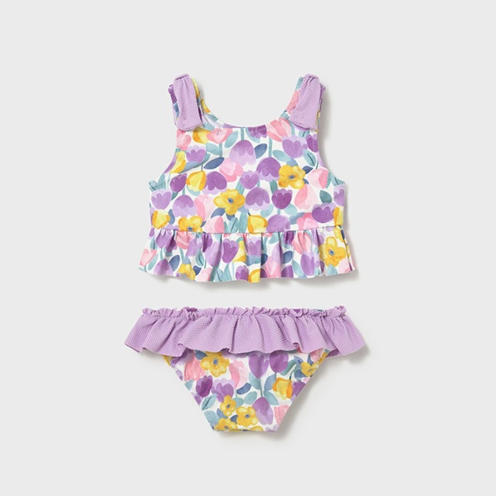 Mayoral Yazlık Kız Bebek Mayo Set Lila