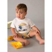 Mayoral Yazlık Erkek Bebek T-shit Mayo 2'li Set Turuncu