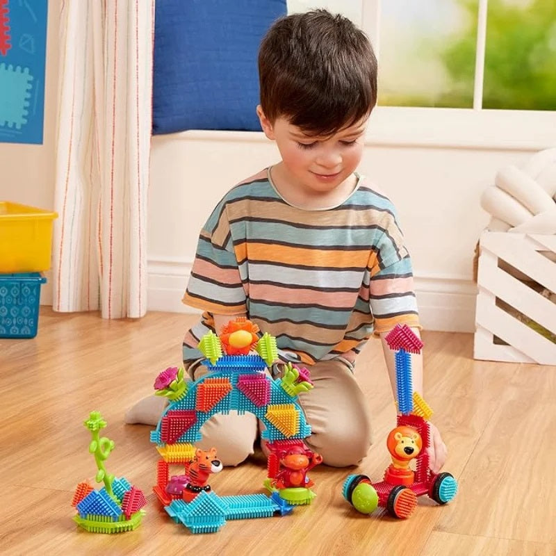 Bristle Blocks Yapı Oyuncakları - Orman - 54 Parça 2 Yaş+ - Eğitici Oyuncak - Görsel 5