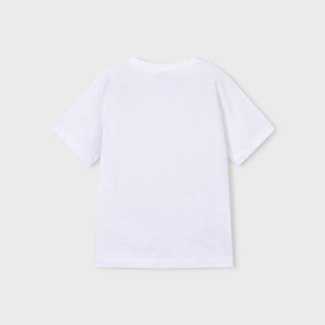 Mayoral Yazlık Erkek Kısa Kol T-shirt Beyaz