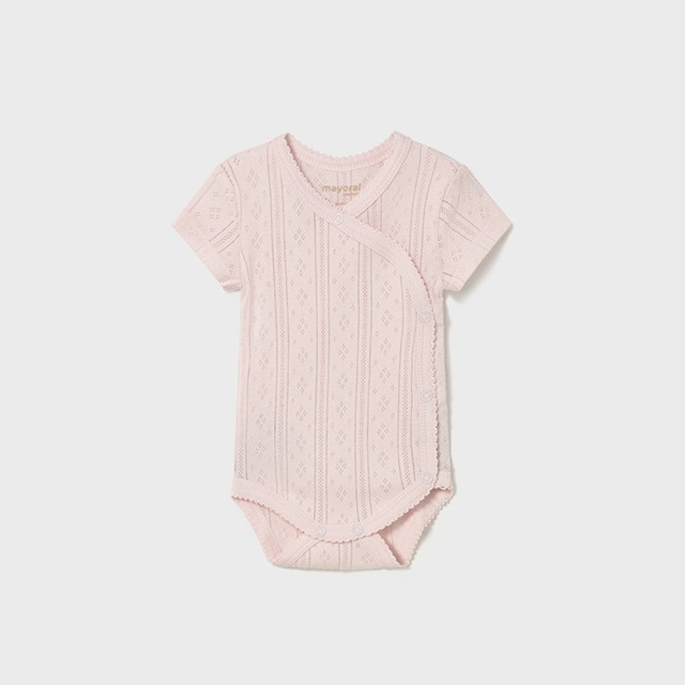 Mayoral Yazlık Kız Bebek Kısa Kol Body Pembe