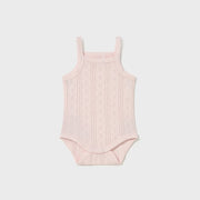 Mayoral Yazlık Kız Bebek Kolsuz Body Pembe
