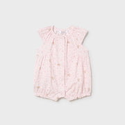 Mayoral Yazlık Kız Bebek Kısa Tulum Pembe