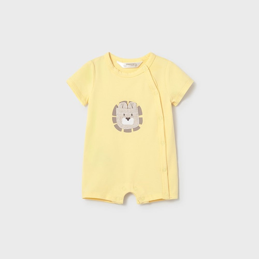 Mayoral Yazlık Erkek Bebek Kısa Tulum 2'li Set Sarı