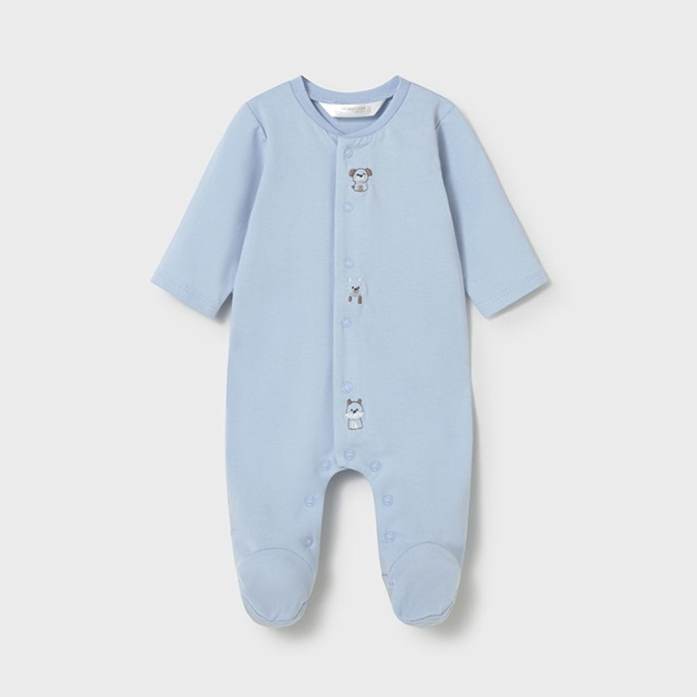 Mayoral Yazlık Erkek Bebek Uzun Tulum 2'li Set Mavi