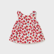 Mayoral Yazlık Kız Bebek Elbise Kırmızı